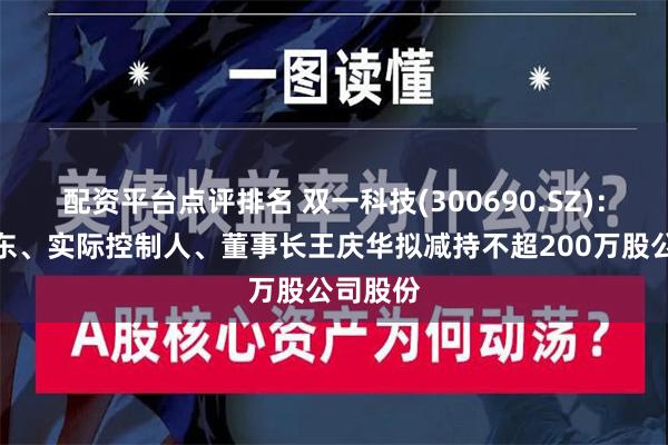 配资平台点评排名 双一科技(300690.SZ)：控股股东、实际控制人、董事长王庆华拟减持不超200万股公司股份