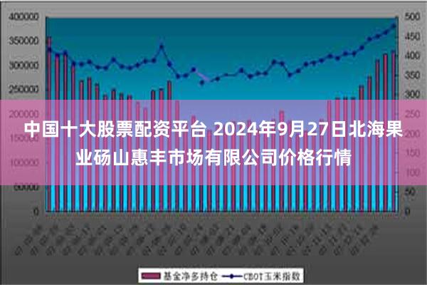 中国十大股票配资平台 2024年9月27日北海果业砀山惠丰市场有限公司价格行情